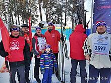 В Казани 92-летний ветеран вышел на «Лыжню России» Более 20 тыс. человек пр