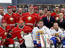 Хоккейная команда Лукашенко сыграла вничью со сборной Минской области