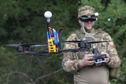 В России рассказали о появившихся у ВСУ роях дронов