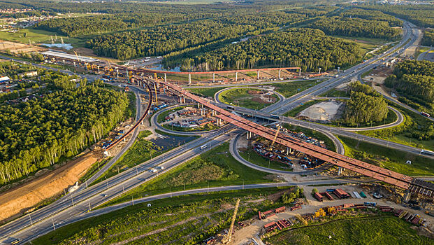 Завершен монтаж оборудования на первых трех рамках системы «Свободный поток» на ЦКАД