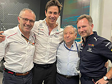 Жан Тодт в последний раз на Гран При как президент FIA