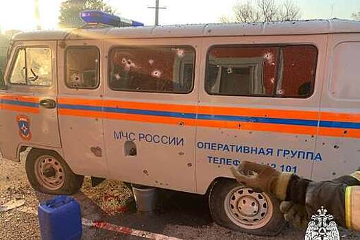 "112": три человека пострадали в результате обстрела пожарной части в Головчино