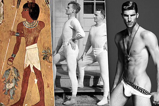 От набедренной повязки до кальсон: эволюция мужского нижнего белья