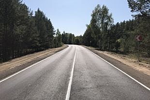 В Сосновском районе завершен ремонт автомобильной дороги