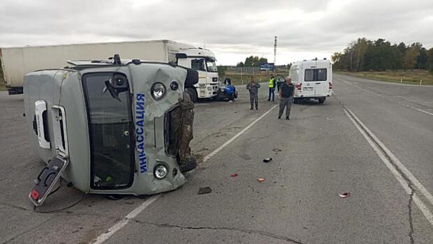 Серьезное ДТП произошло в Новосибирской области