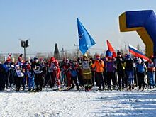 3 тысячи красноярцев приняли участие в массовом забеге «Лыжня России-2017»