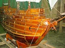 Макет парусного корабля ХVII века создали осужденные Кузбасса