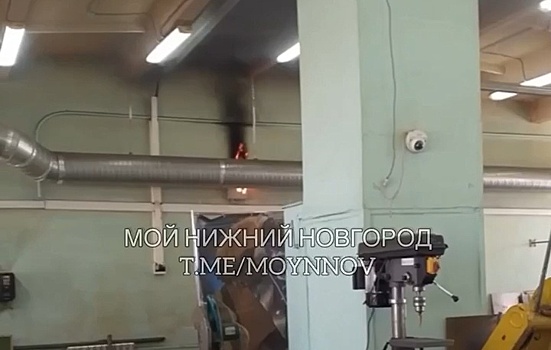 Появились подробности пожара в колледже в Нижнем Новгороде
