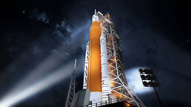 NASA начало подготовку к запуску ракеты для лунной миссии США