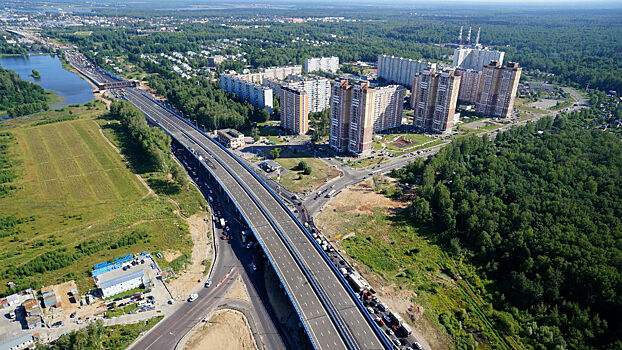 Три надземных пешеходных перехода через Дмитровское шоссе будет построено до 2023 г.