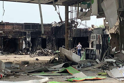 Очевидец: возможной причиной взрыва стало возгорание селитры в автосервисе