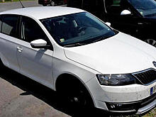 «Вседорожный» Skoda Rapid сфотографировали без камуфляжа