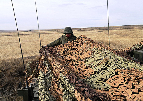 Связисты ВВО организовали радиосвязь в полевых условиях в Забайкальском крае