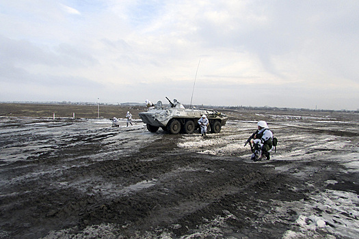 С российскими военнослужащими в Приднестровье проведено занятие по вождению техники