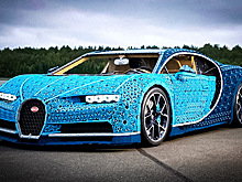 Bugatti Chiron из Lego покажут в парке Горького