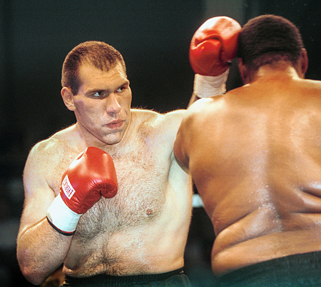 Николай Валуев на ринге, 2001 год