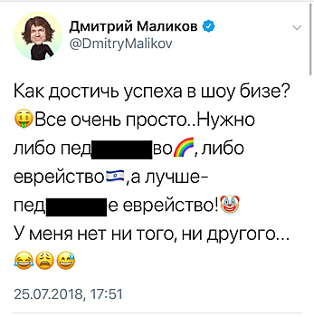 Аккаунты Дмитрия Маликова и его дочери попали в руки киберпреступников