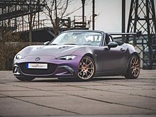 Тюнинг-ателье Barracuda Racing продемонстрировало матово-фиолетовую Mazda MX-5