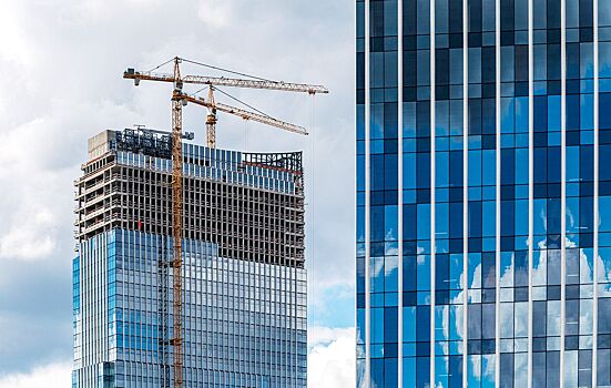 Количество строящихся объектов в коммерческом секторе Москвы за год выросло более чем в 1,5 раза
