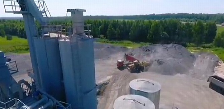 Производство асфальта европейского уровня запустили на Бору