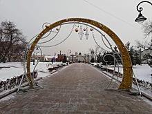 В сквере в центре Омска появятся световые арки