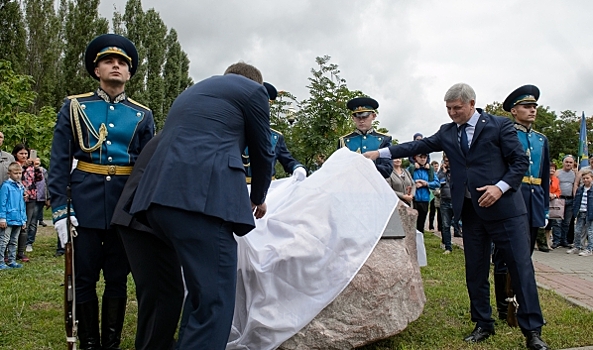 В Воронеже заложили камень в основание Музея истории ВДВ