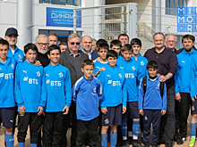 Сергей Меликов и Сергей Степашин посетили филиал академии "Динамо" имени Льва Яшина в Дагестане