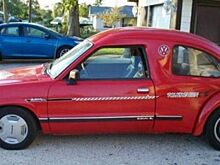 Из Volkswagen Beetle и Subaru GL умелец собрал странное авто