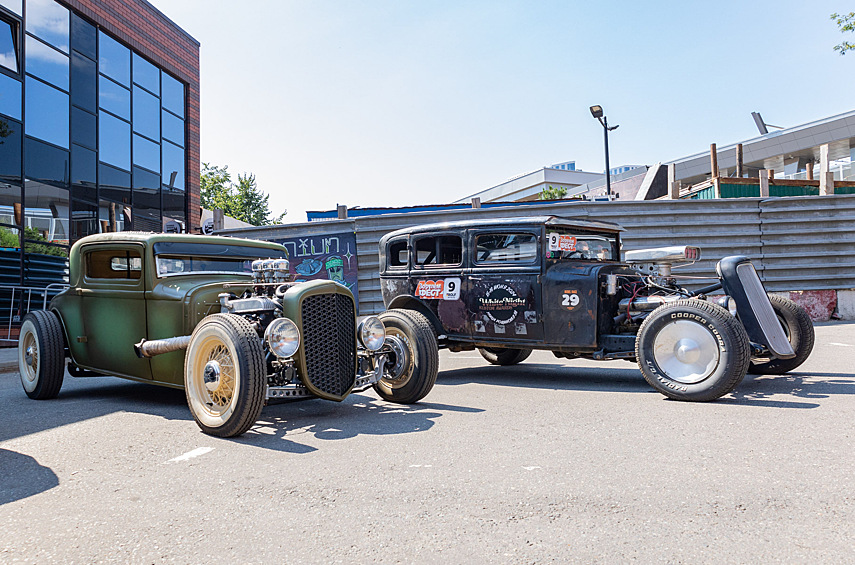 И еще хот-роды.