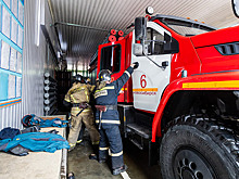 Пенсионера спасли из горящей высотки новосибирские огнеборцы