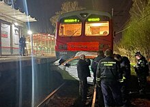 Девушка погибла после столкновения поезда с машиной каршеринга в подмосковной Ивантеевке