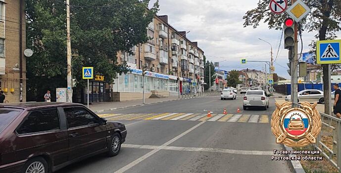 В Шахтах на перекрестке сбили пешехода