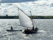 В Архангельске завершилась экспедиция на поморских ёле и карбасе