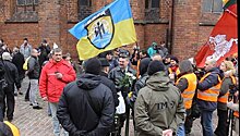 В шествии бывших эсэсовцев в Риге участвовали украинские националисты