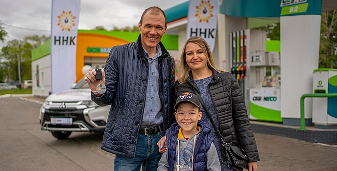 «Весна с ННК» - хабаровчанину достался внедорожник за три заправки