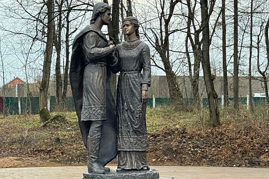 В Тверской области установили памятник святым Владимиру и Агриппине Ржевским