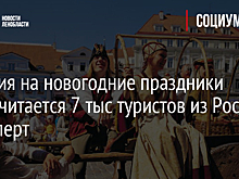 Эстония на новогодние праздники недосчитается 7 тыс туристов из России – эксперт