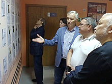 Сергей Ямкин посетил школу-интернат и музей под открытым небом в Кызыме