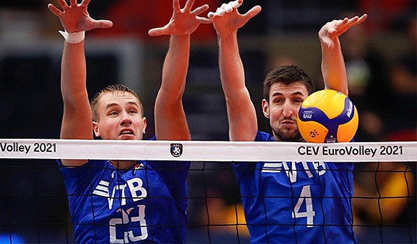 Россия обыграла Украину на ЧЕ по волейболу