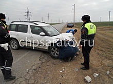 В аварии в Марксовском районе пострадали два человека