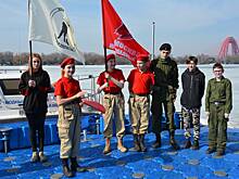 Юнармейцев посвятили в курсанты на станции водных спасателей