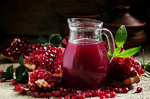 Гранатовый сок: калорийность, польза и вред для организма