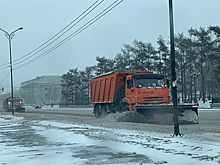 В Иркутске устранили последствия сильного ветра и метели