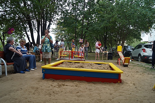 Сразу три детские площадки появились в Приокском районе