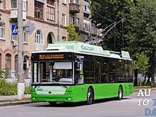 В Харьков поставлен юбилейный 20 троллейбус Богдан Т70117
