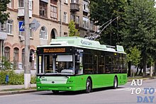 В Харьков поставлен юбилейный 20 троллейбус Богдан Т70117