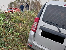 Водитель Lada Largus погиб в ДТП на сельской дороге
