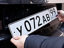 На автомобилях без госномеров запрещено передвигаться по дорогам России