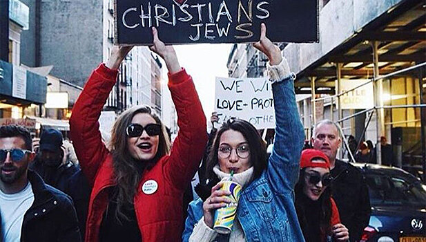 Джиджи, Белла Хадид и другие знаменитости против мигрантского указа Трампа