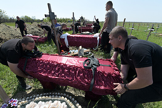 Россия и Украина обменялись телами погибших военных